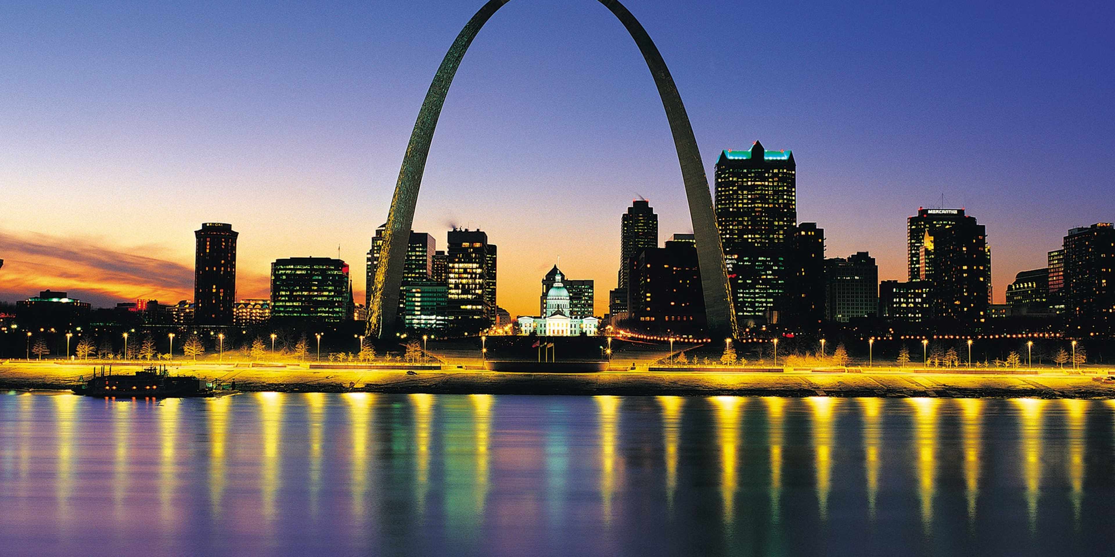 Gateway Arch in St. Louis, Missouri