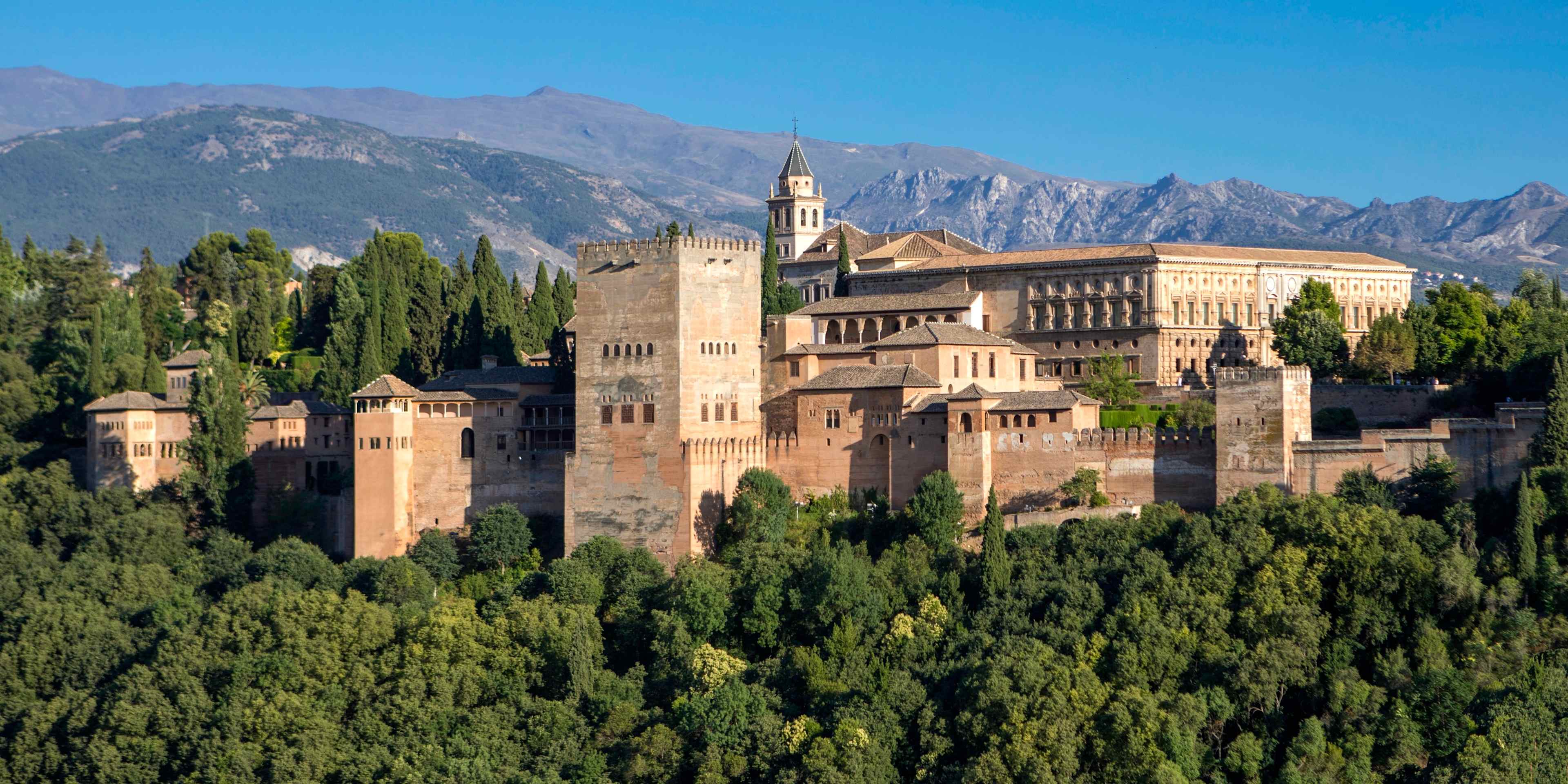 The Alhambra, a UNESCO World Heritage site in Granada, Spain.