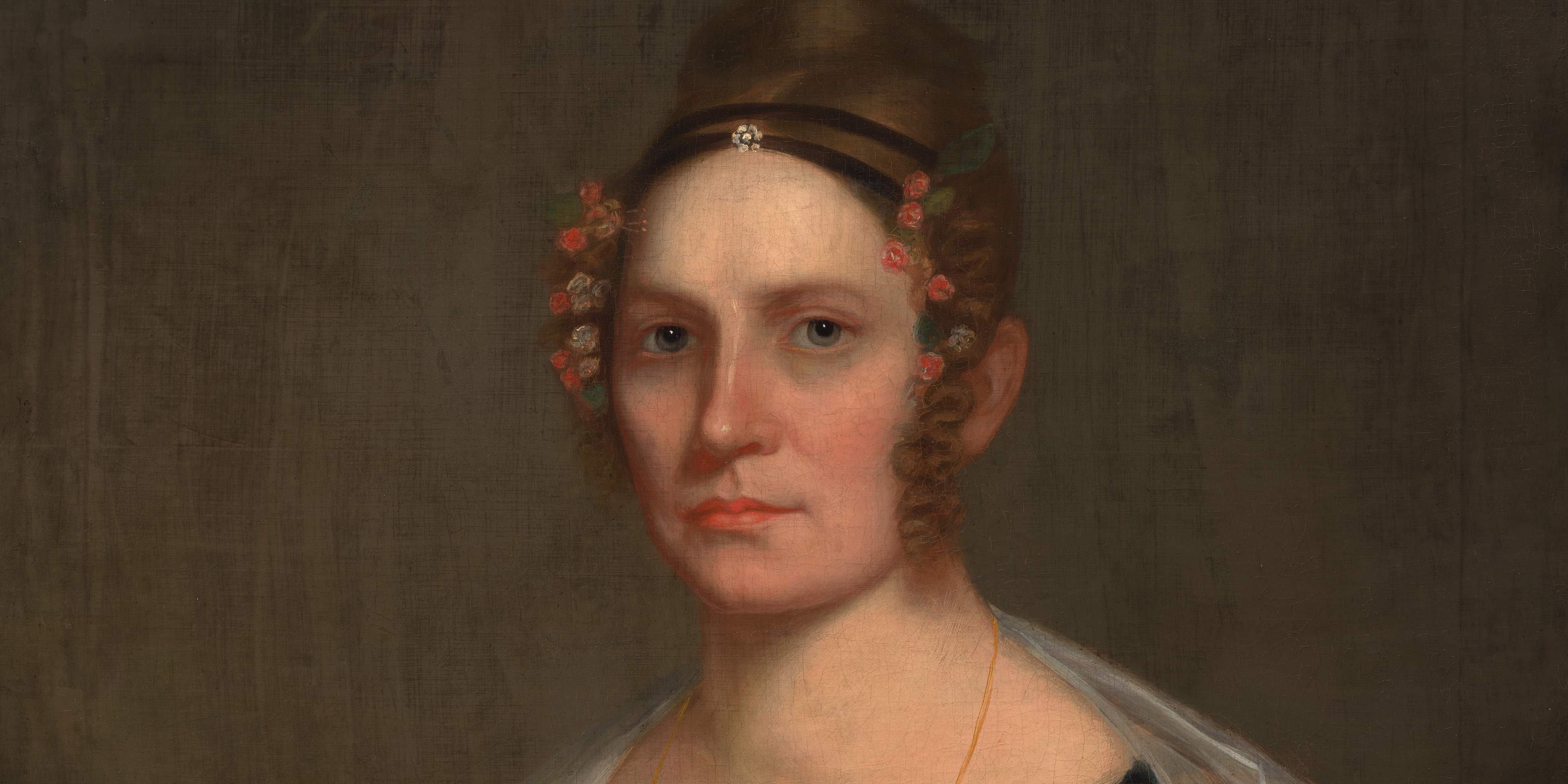 Abigail Powers Fillmore, circa 1840. Artist Unknown. (Photo by Heritage Art/Heritage Images via Getty Images)