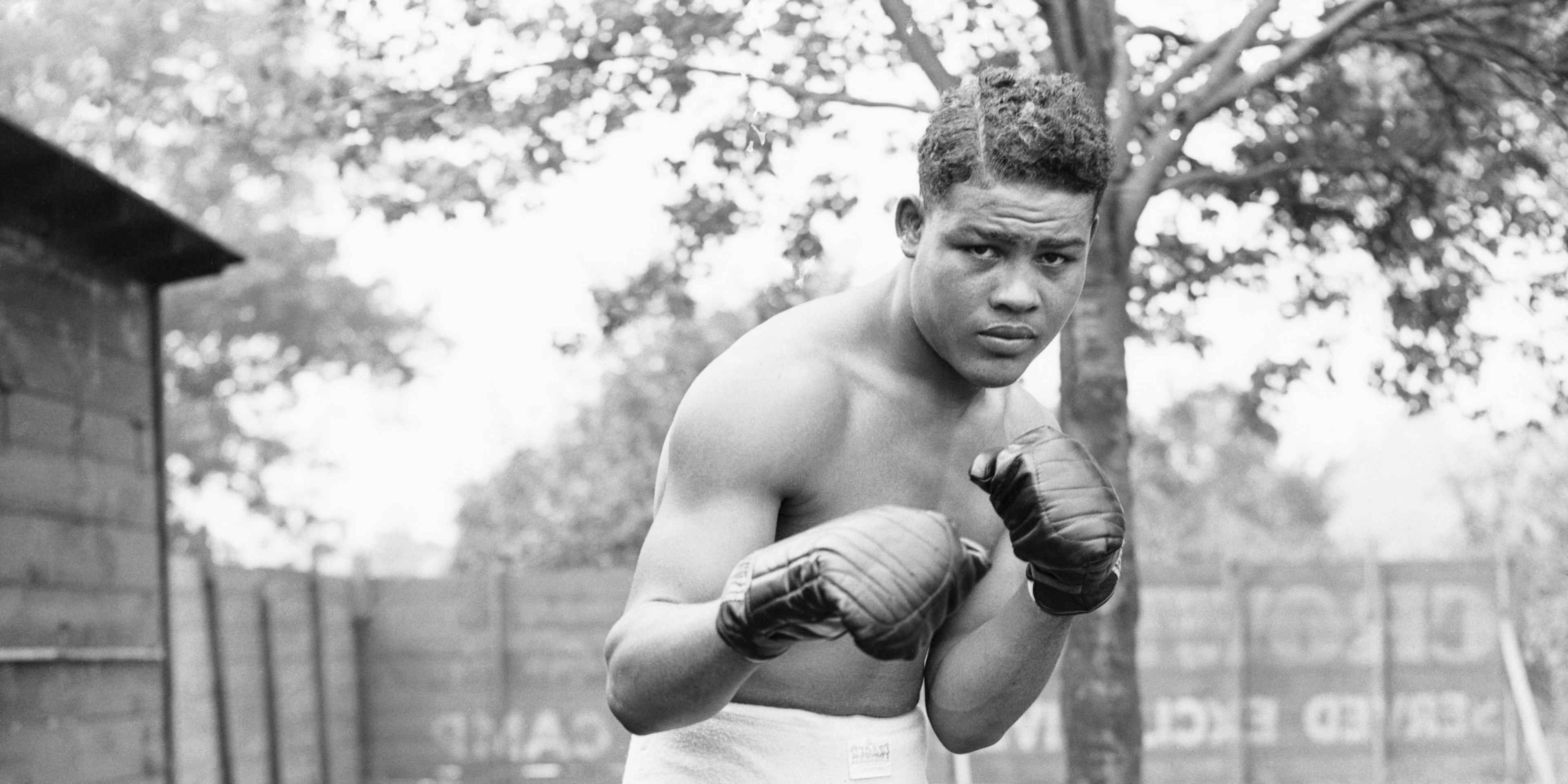 Joe Louis full-length portrait