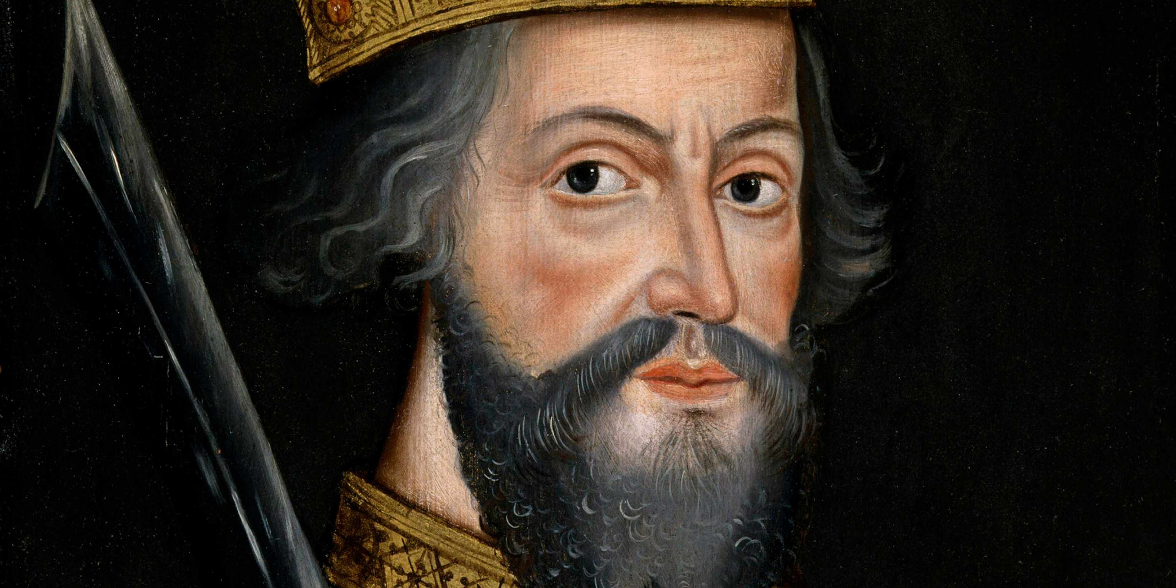 King William I (aka William the Conqueror), first Norman king of England.
