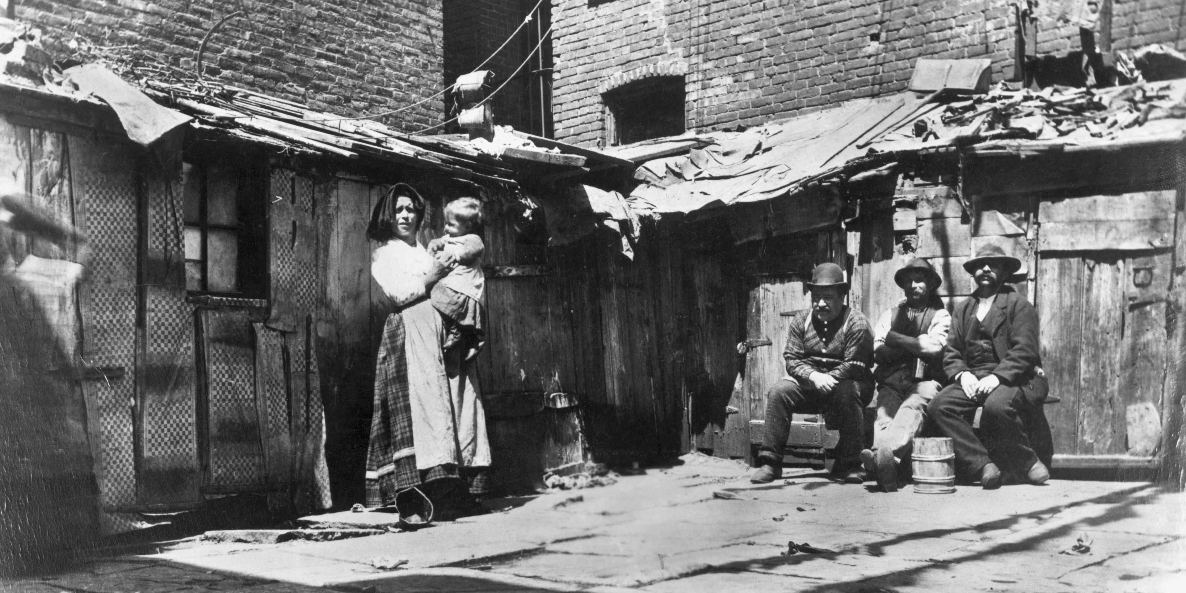 Jacob Riis Tenement Photographs