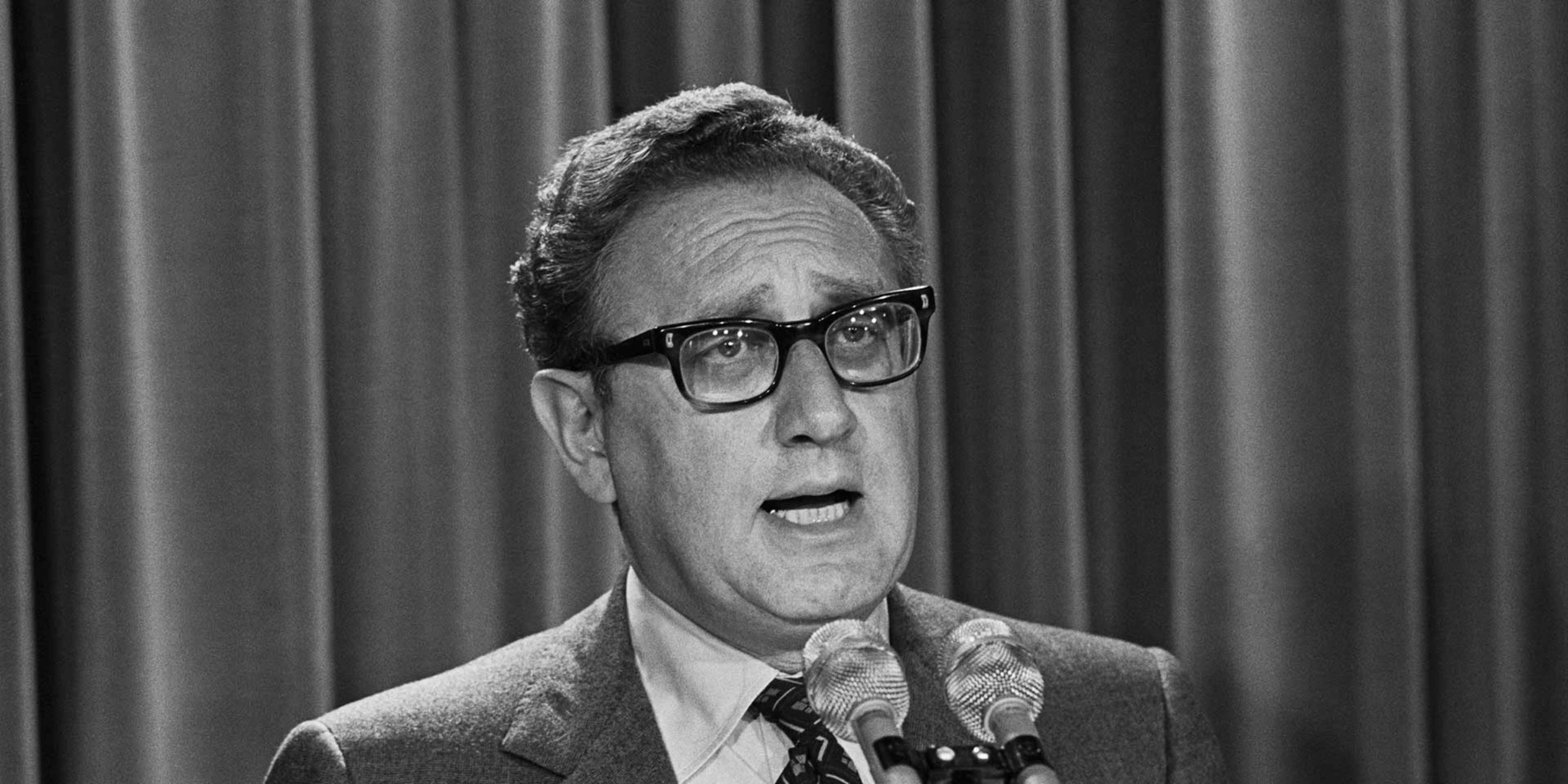 Kissinger, October 1972.