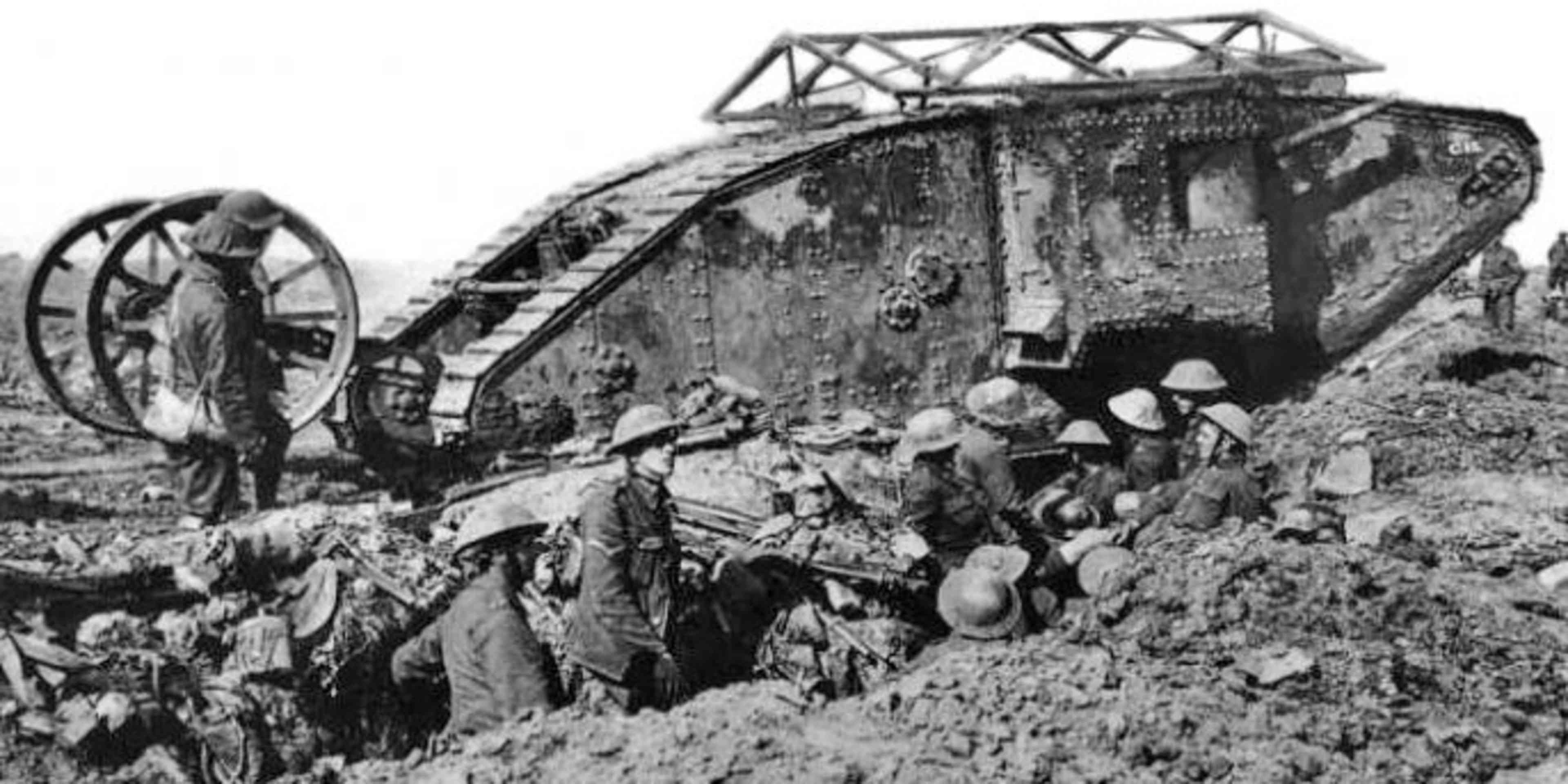 Mark I Tank at Battle of the Somme