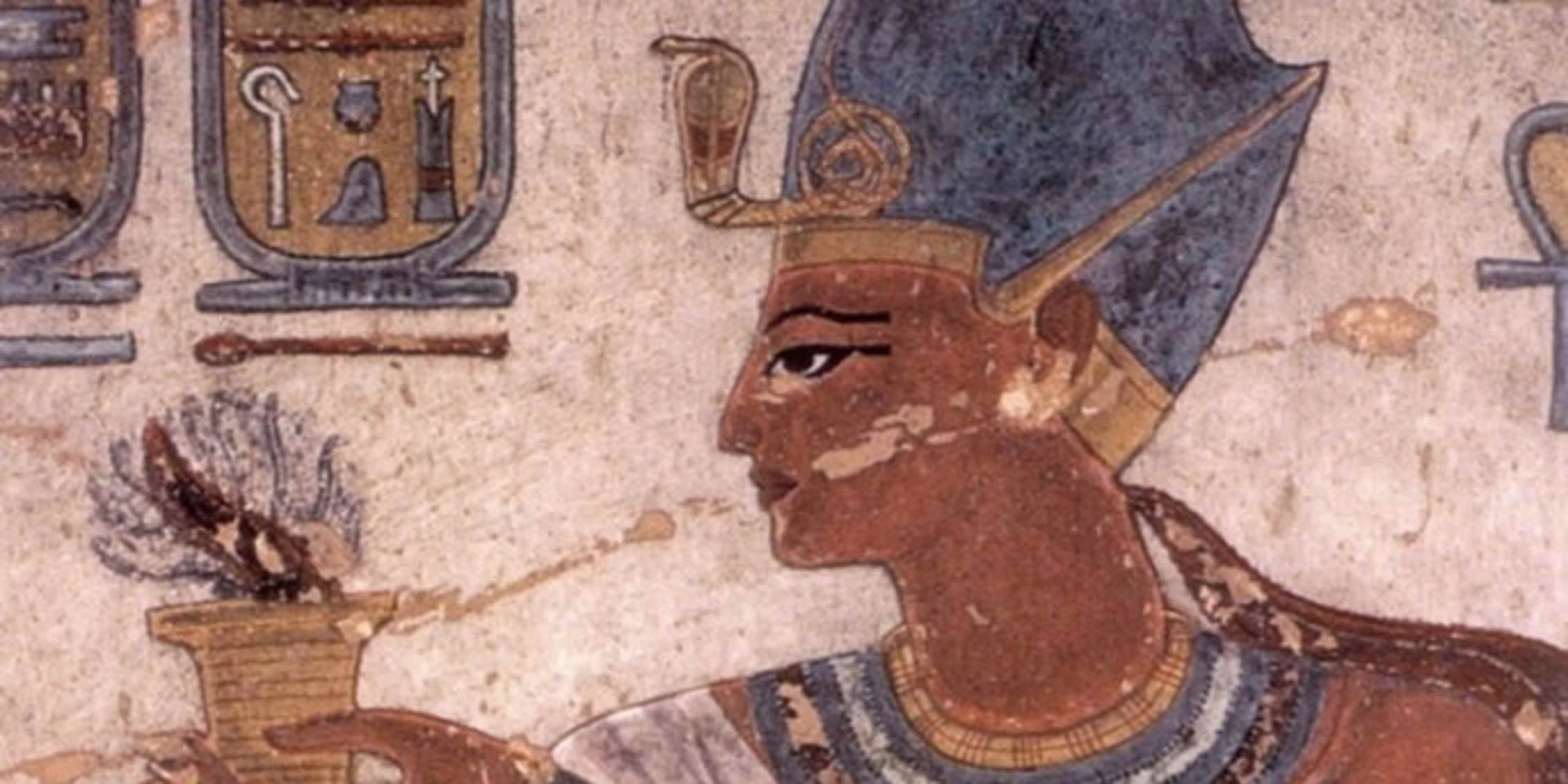 Ramses III brings an incense sacrifice. (Credit: Public Domain)