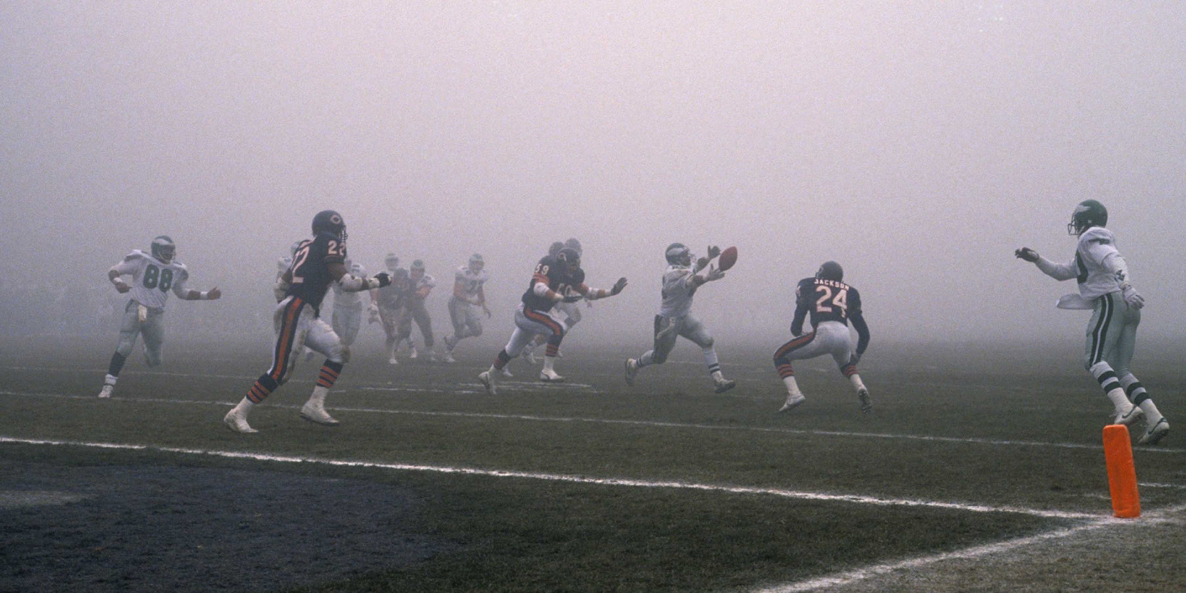 The Bizarre NFL Game Where Fans, Players Were in a Fog