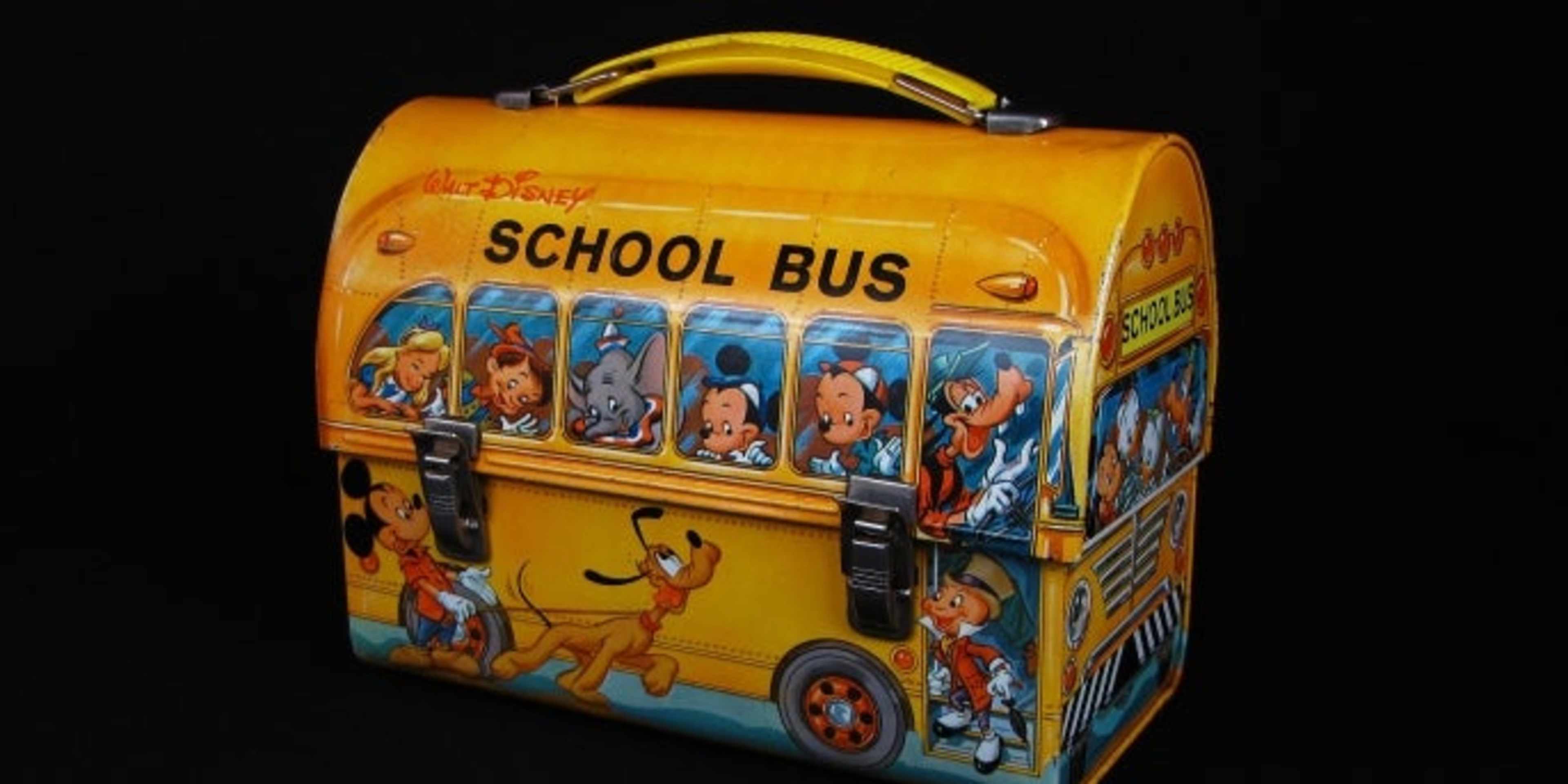 1961 Disney lunch box. (Credit: The Smithsonian Institute National Museum of American History)