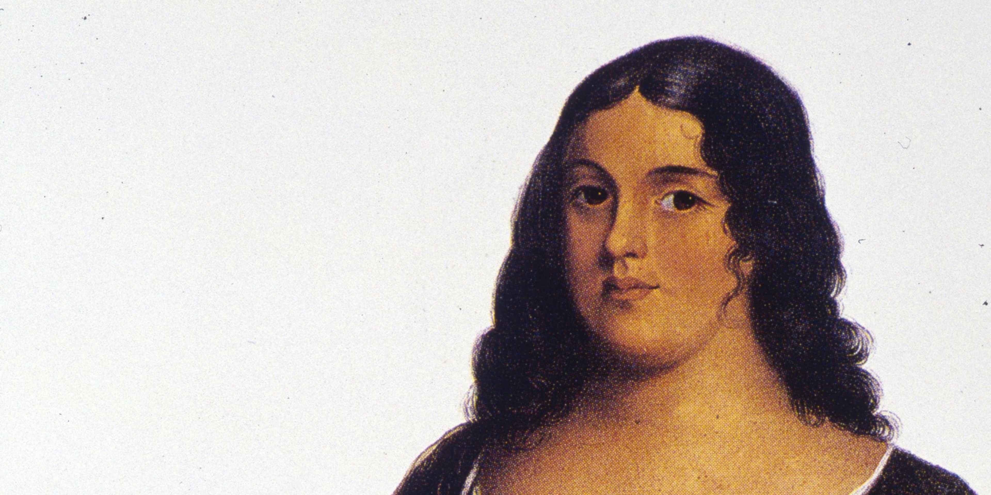 Pocahontascirca 1800: Pocahontas or Matoaka (c.1595 - 1617), the daughter of Algonquian chief Powhatan. After her legendary rescue of Captain John Smith, she married English colonist John Rolfe and travelled with him to England, where she died. (Photo by MPI/Getty Images)
