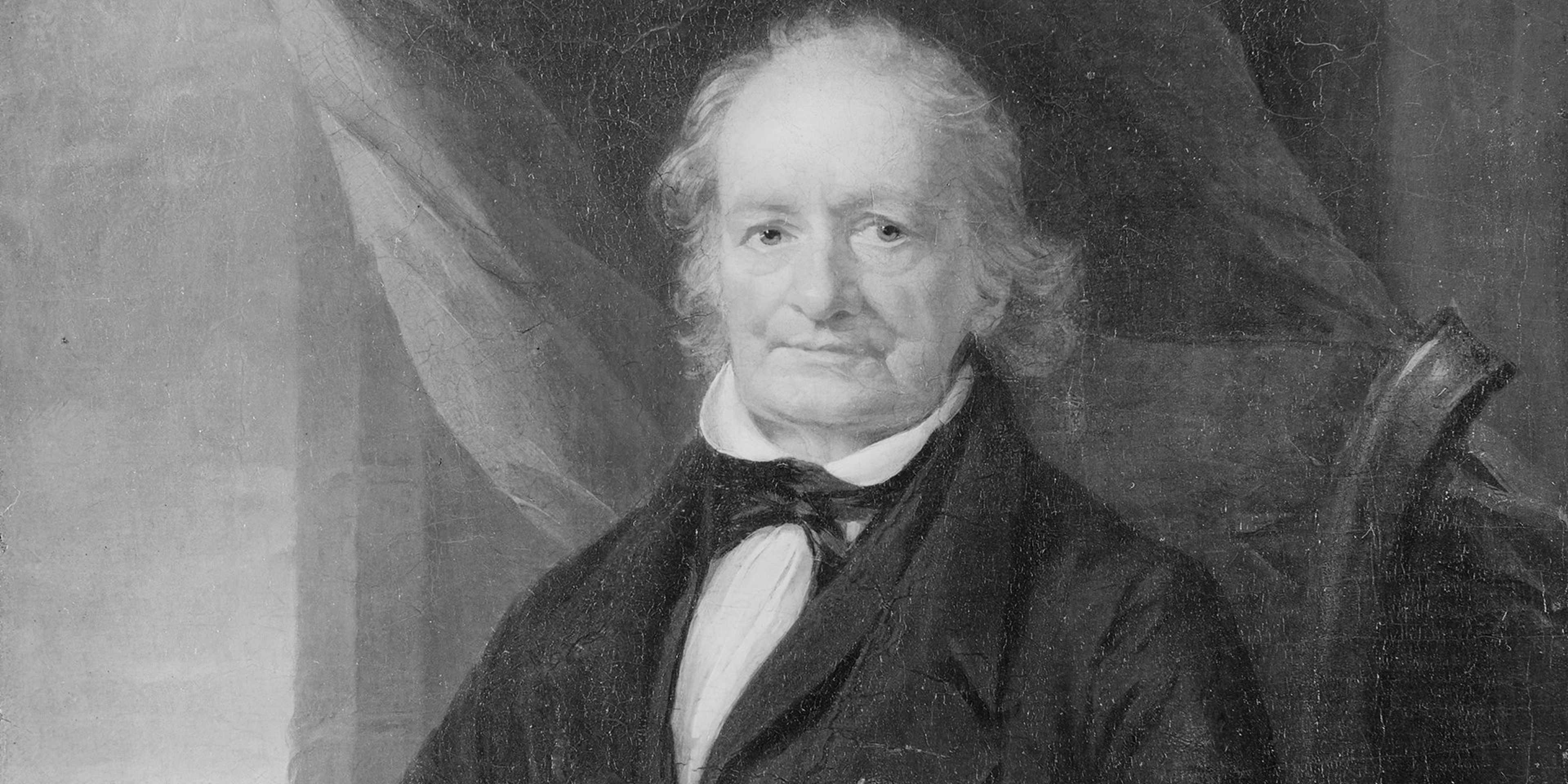 William Popham, circa 1845. Artist George Linen.