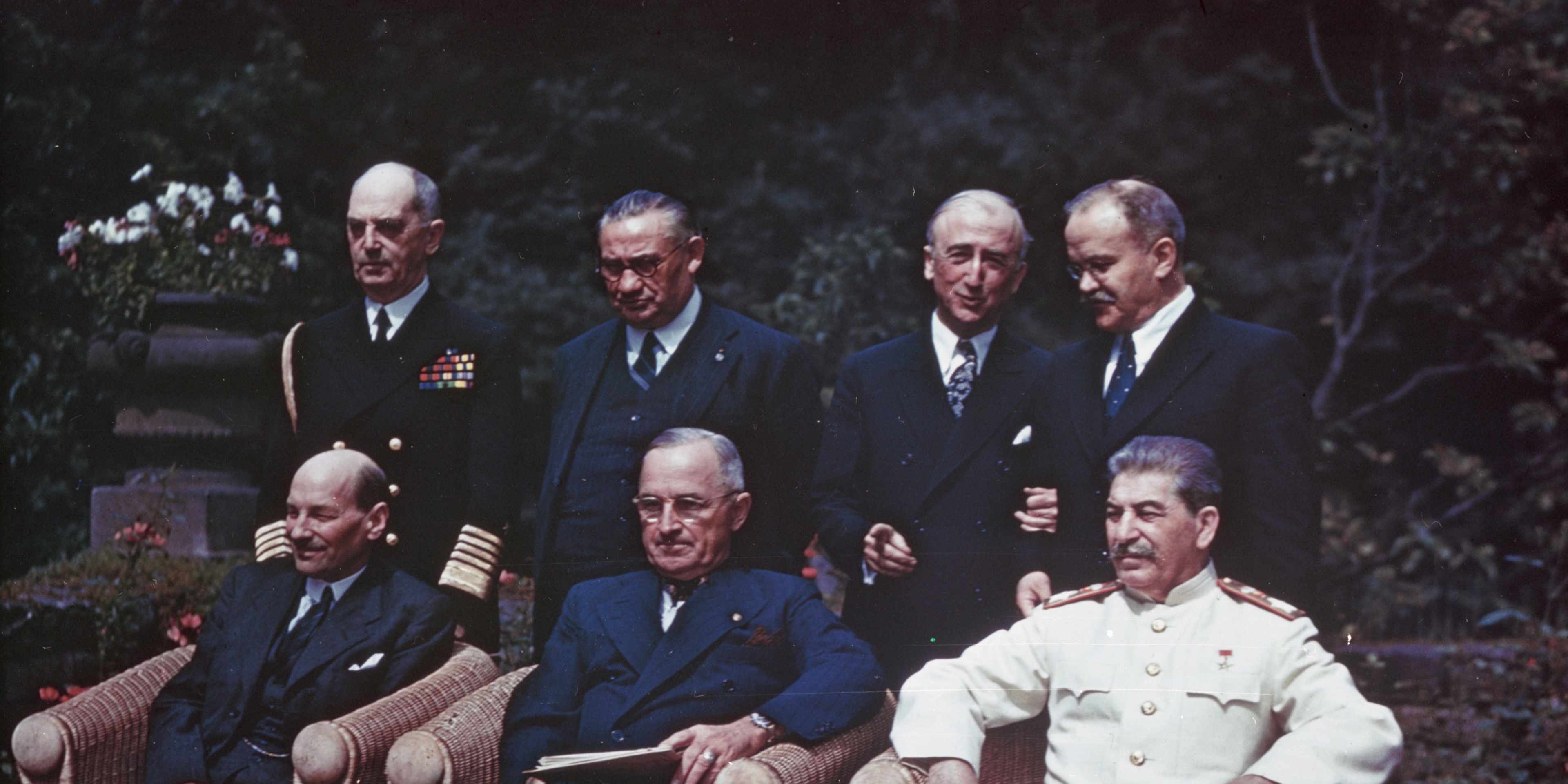 HISTORY: Potsdam Conference, World War II, The "Big Three"