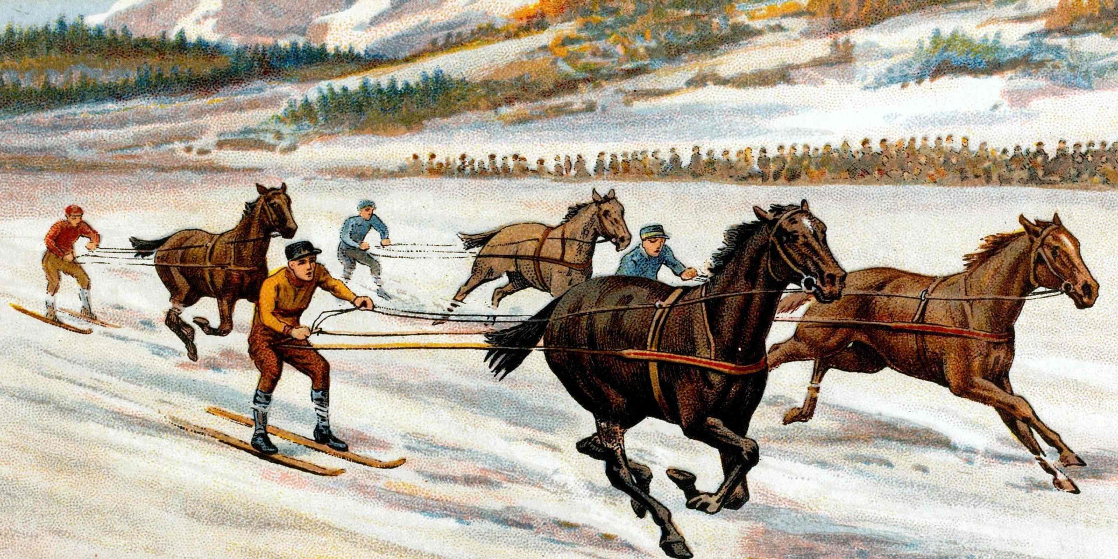 8 Unusual Winter Olympics Sports; Skijorking and more