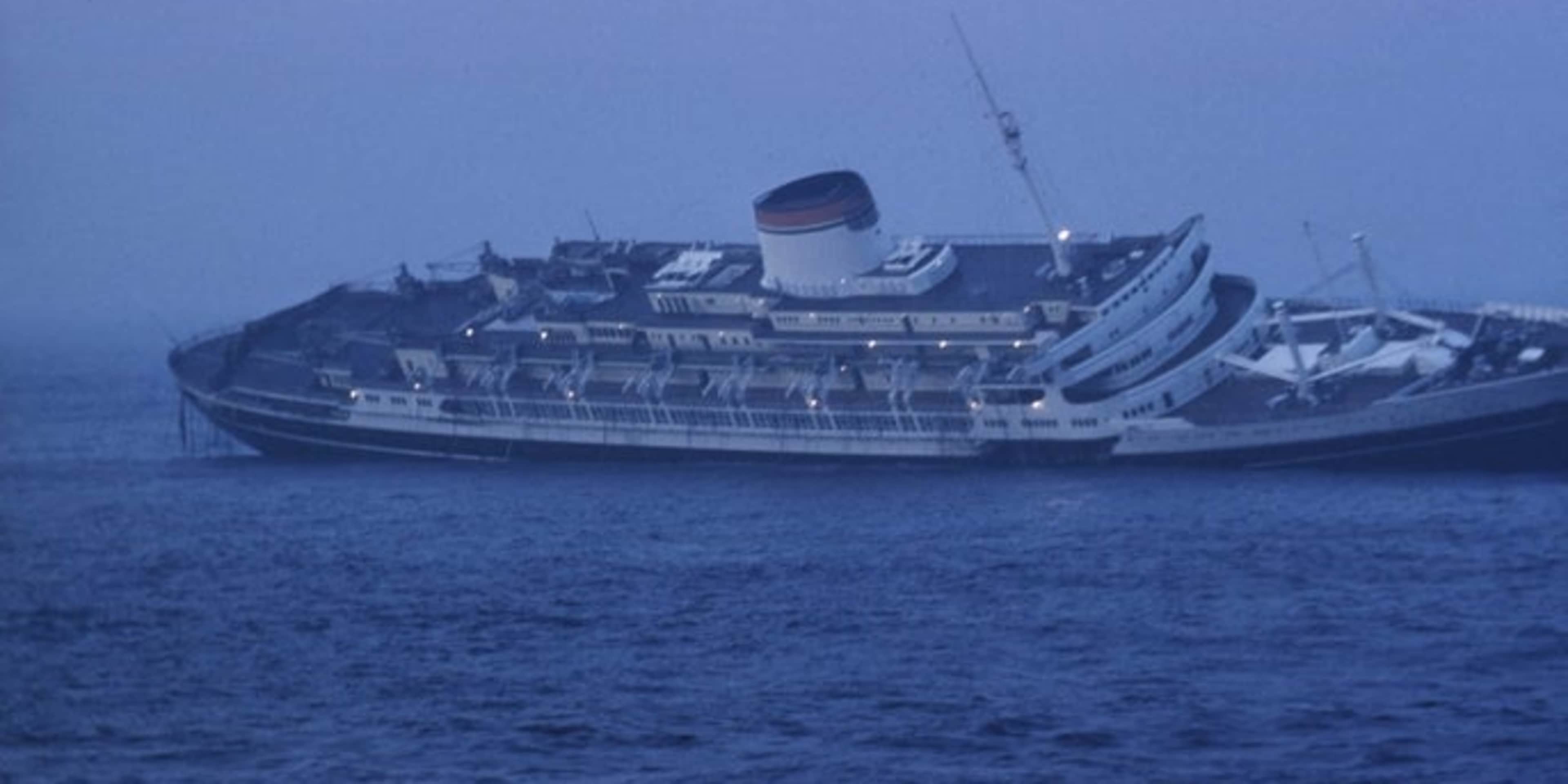 Andrea Doria in waters off Nantucket.