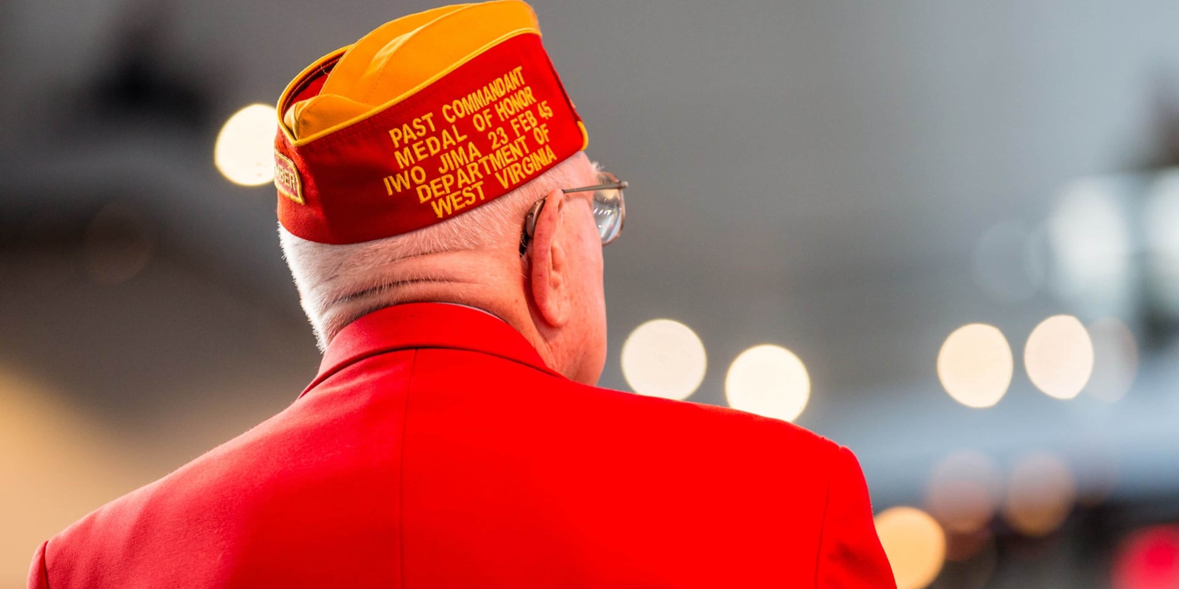 Hershel 'Woody' Williams attends the WWII Pacific Theatre Exhibit opening at the National World War II Museum in New Orleans, 2015. (Credit: Josh Brasted/Getty Images)
