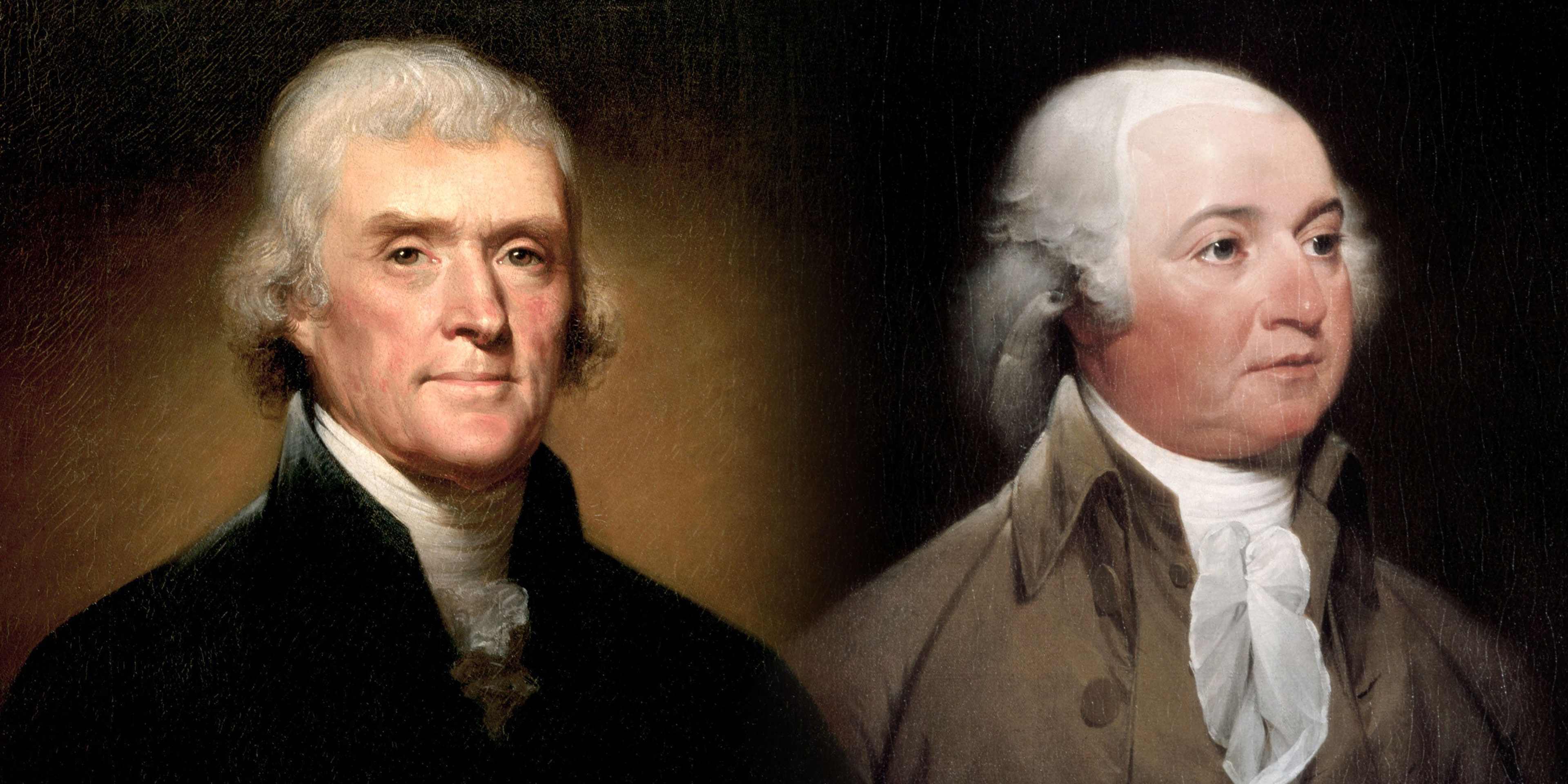 Thomas Jefferson and John Adams
