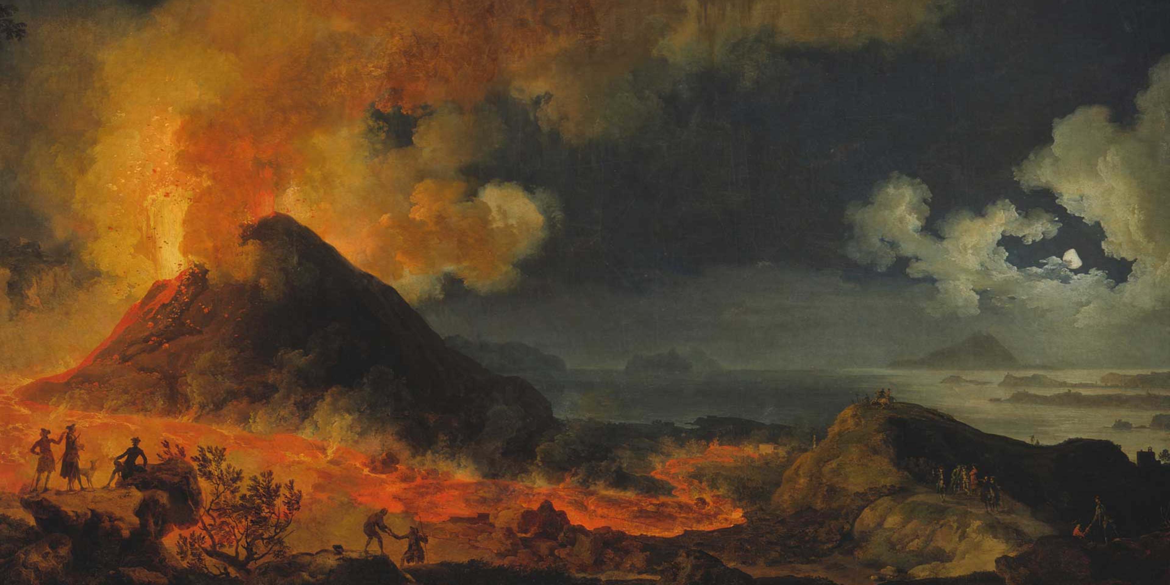 The Eruption of Vesuvius