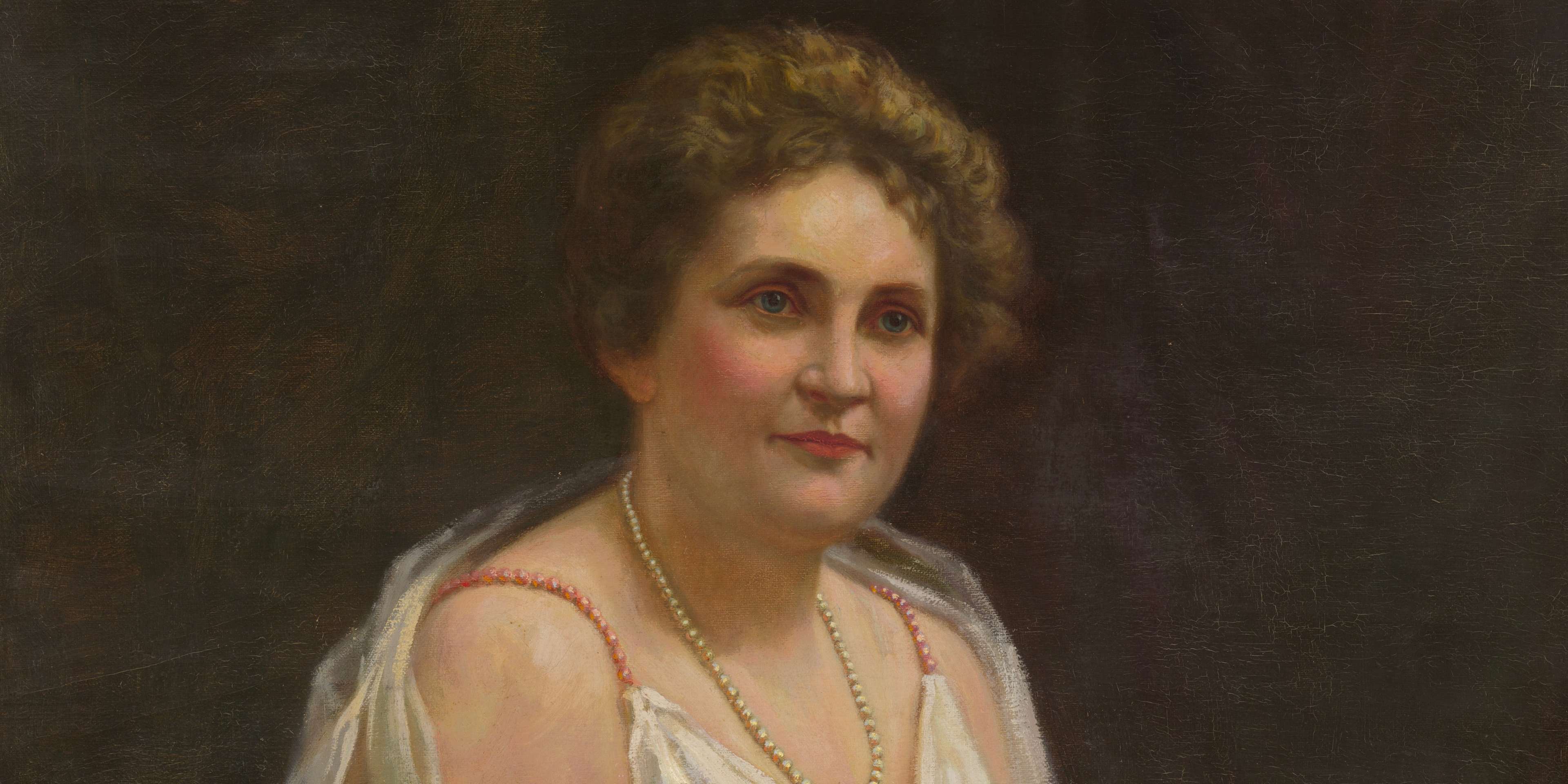 Edith Bolling Galt Wilson, 1924. Artist Emile Alexay.