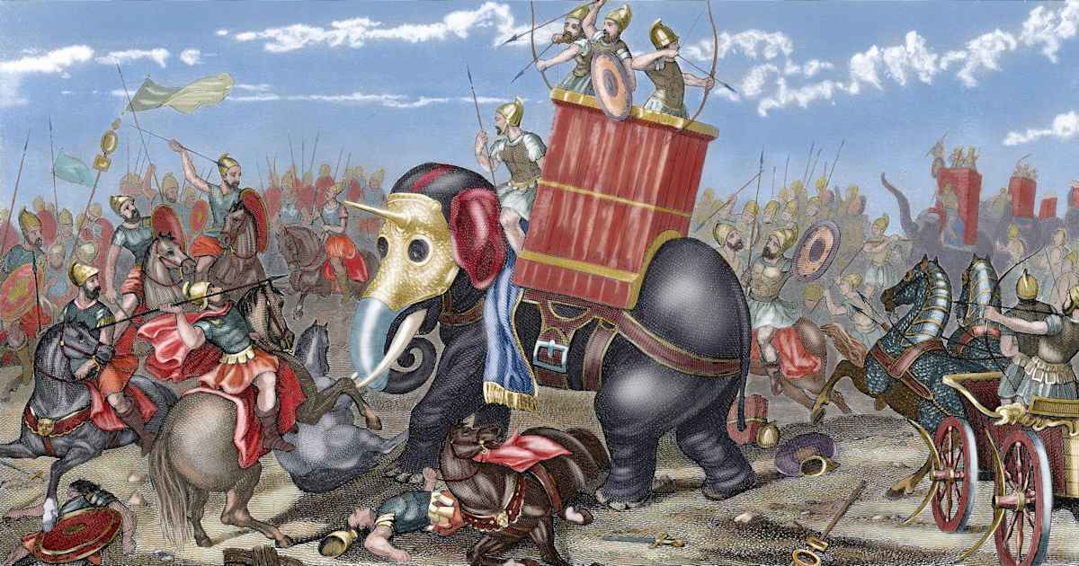 How Carthage Used War Elephants as Ancient Tanks