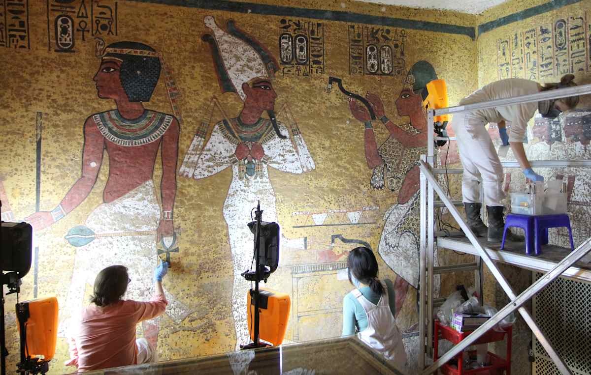 King Tut's tomb