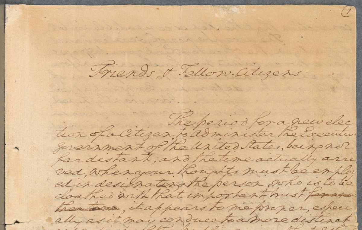 George Washington's Farewell Address