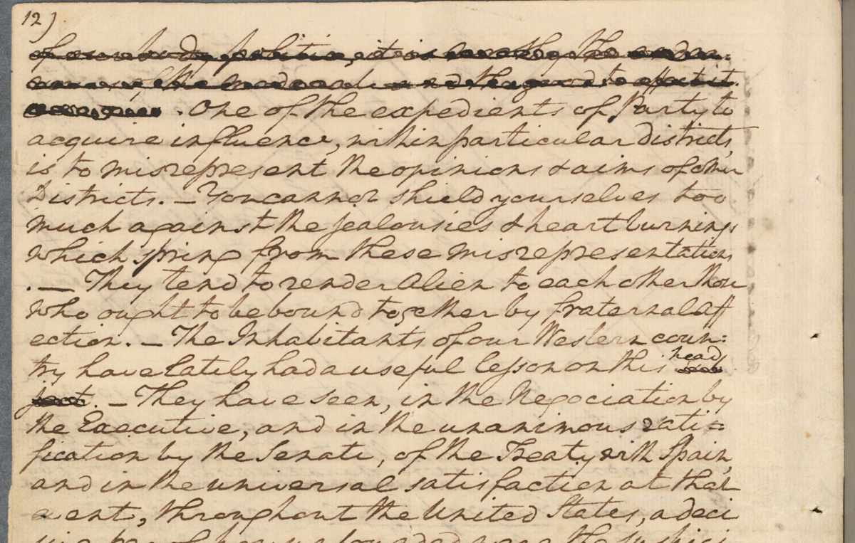 George Washington's Farewell Address