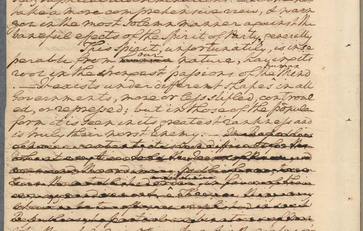 George Washington's Farewell Address