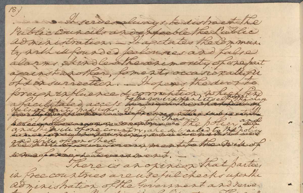 George Washington's Farewell Address