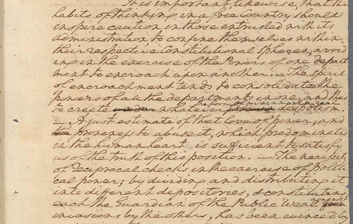George Washington's Farewell Address