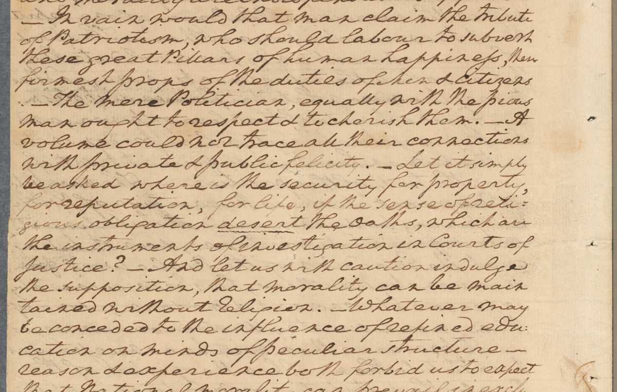 George Washington's Farewell Address