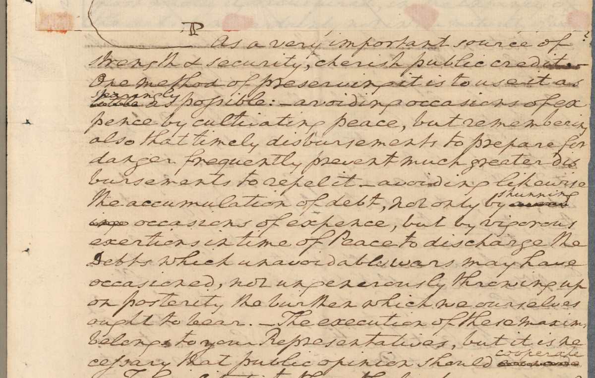 George Washington's Farewell Address