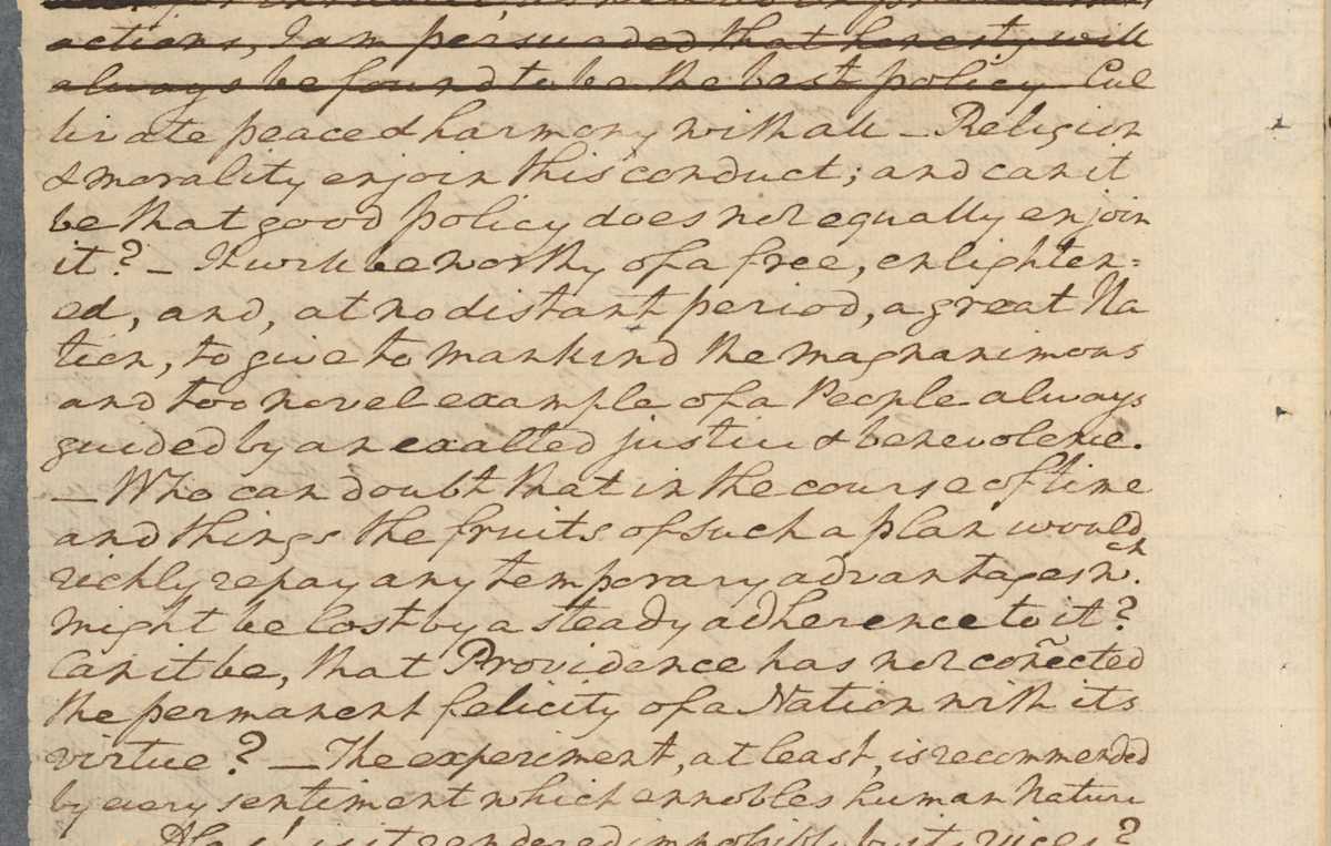 George Washington's Farewell Address