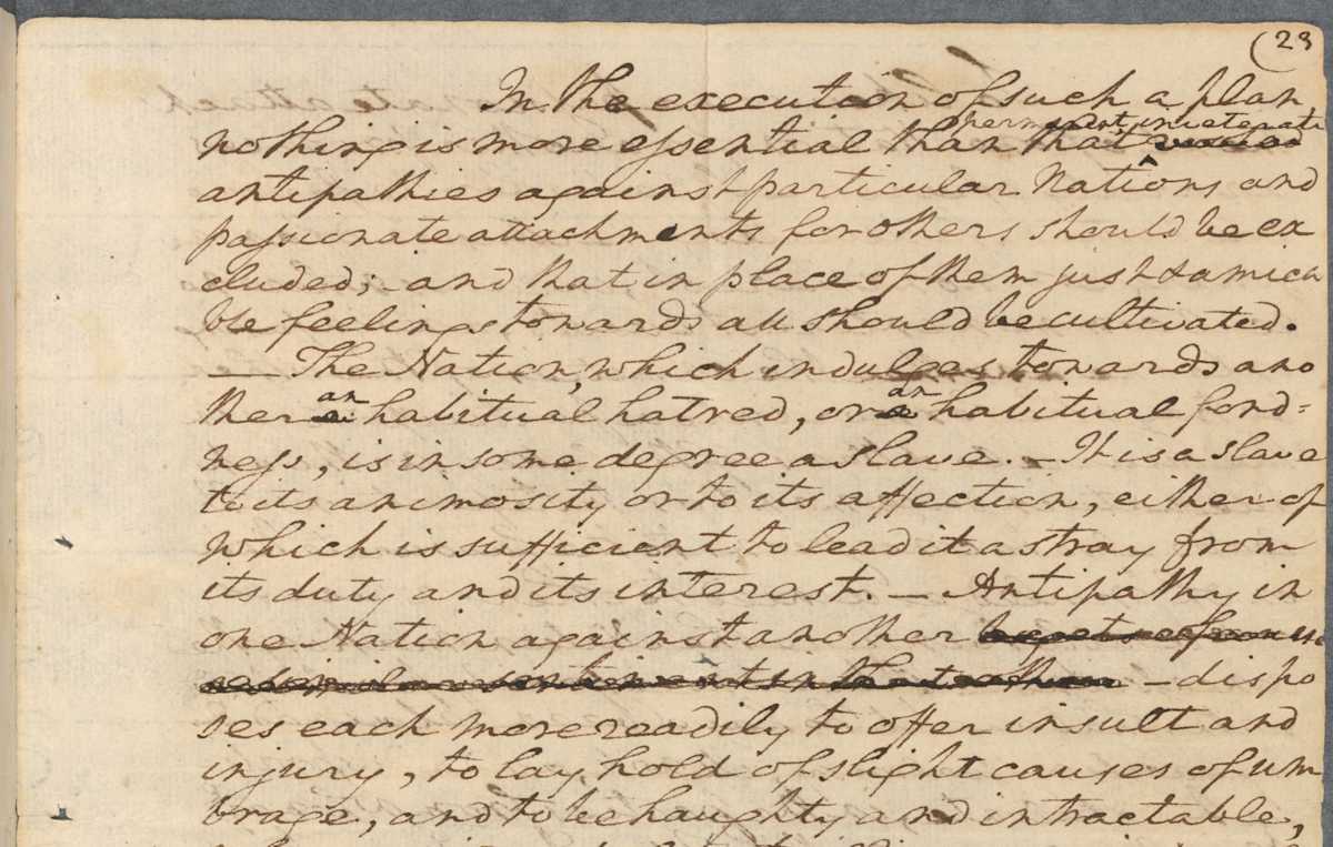 George Washington's Farewell Address