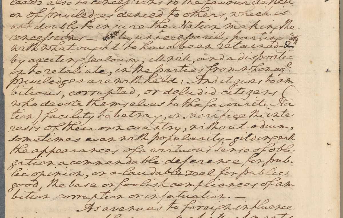 George Washington's Farewell Address