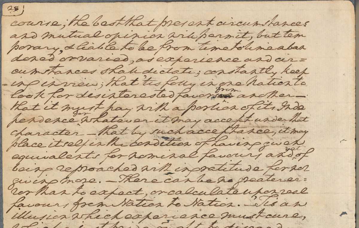 George Washington's Farewell Address