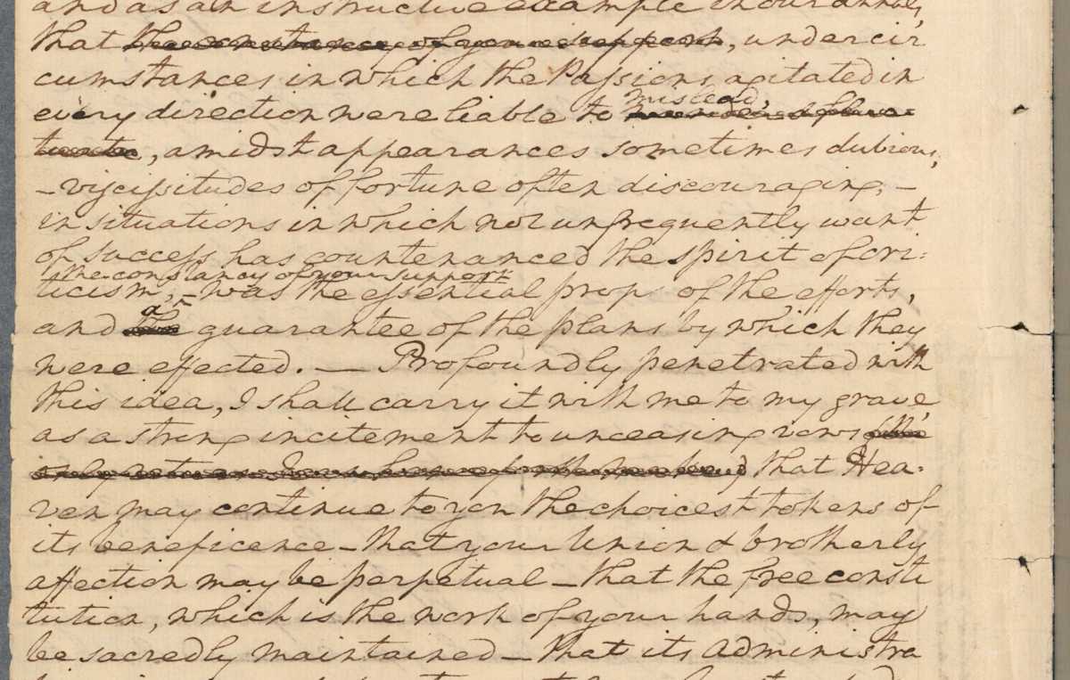 George Washington's Farewell Address