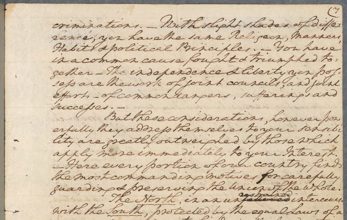 George Washington's Farewell Address
