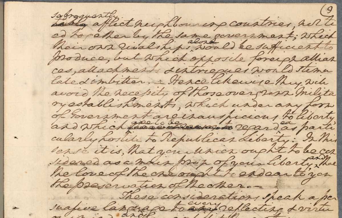 George Washington's Farewell Address
