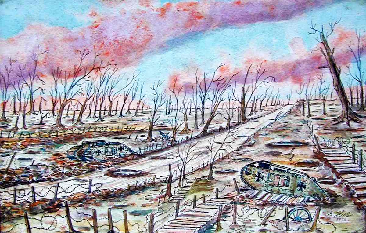 Painting by Adolf Hitler
