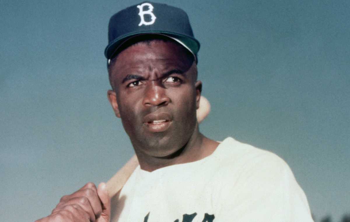 Jackie Robinson of the Brooklyn Dodgers