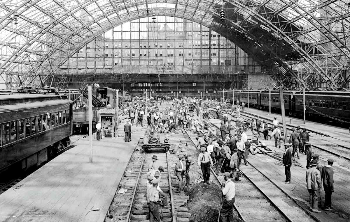 Inside Reading Terminal, Philadelphia, PA