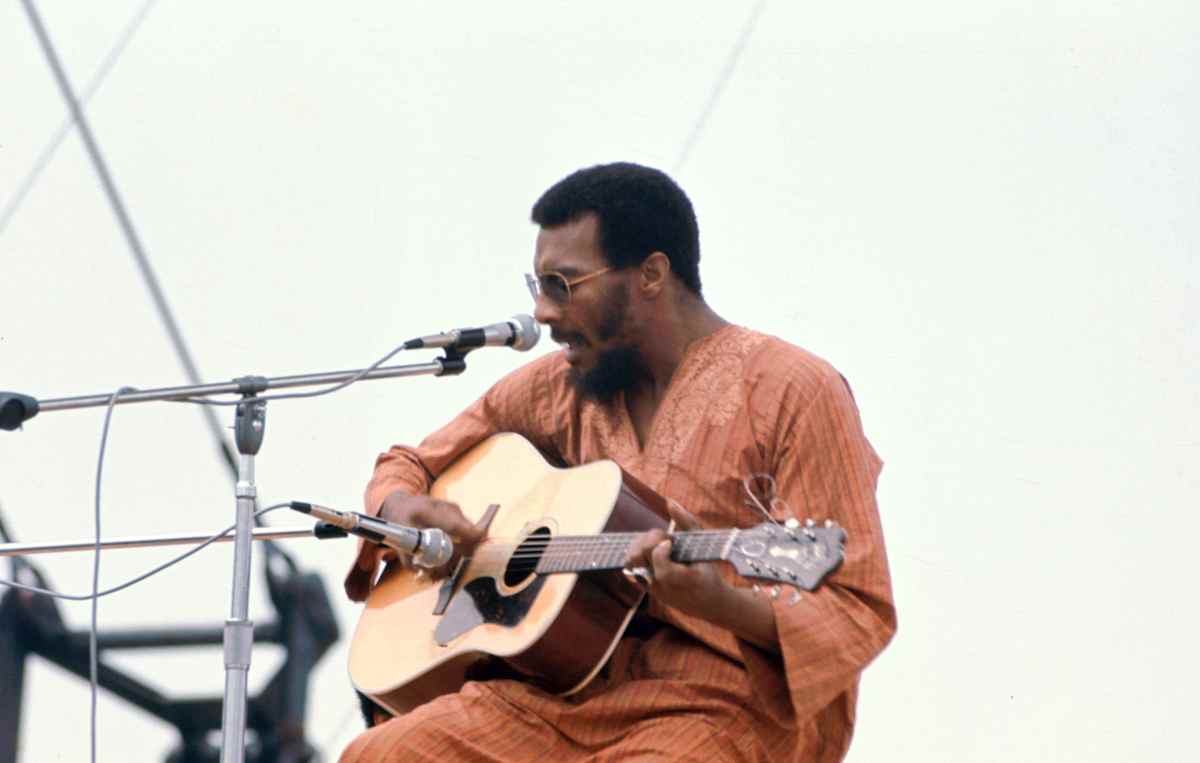 Richie Havens at Woodstock