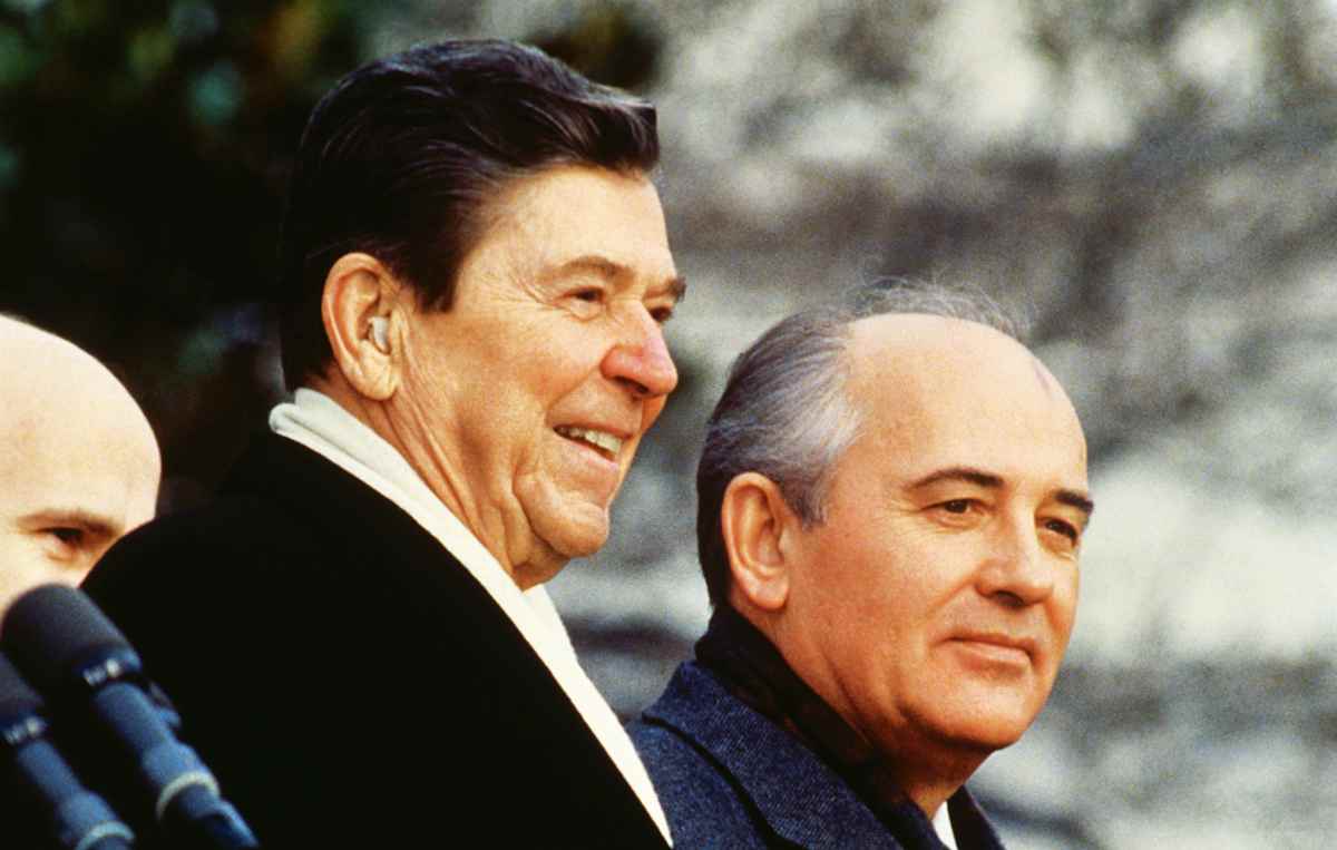 gorbachev, ronald reagan, the cold war, russian leaders
