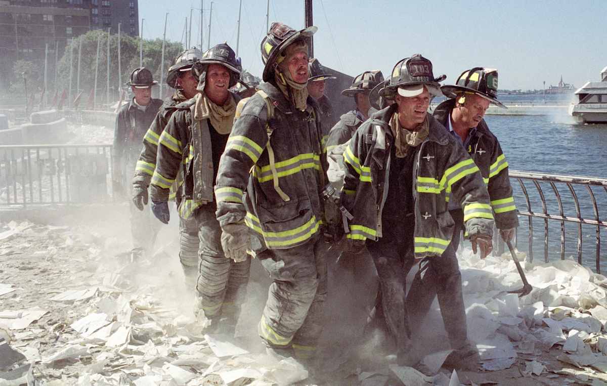 Photos: FDNY Firefighters during the 9/11 attacks