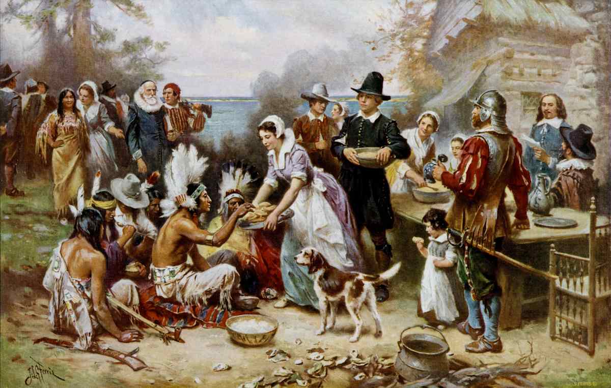Thanksgiving Celebration at Plymouth Colony