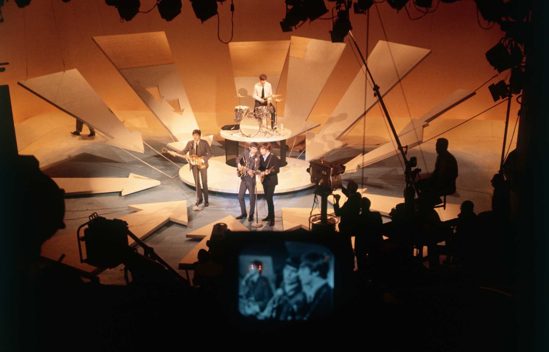 The Beatles Rehearse On 'The Ed Sullivan Show'