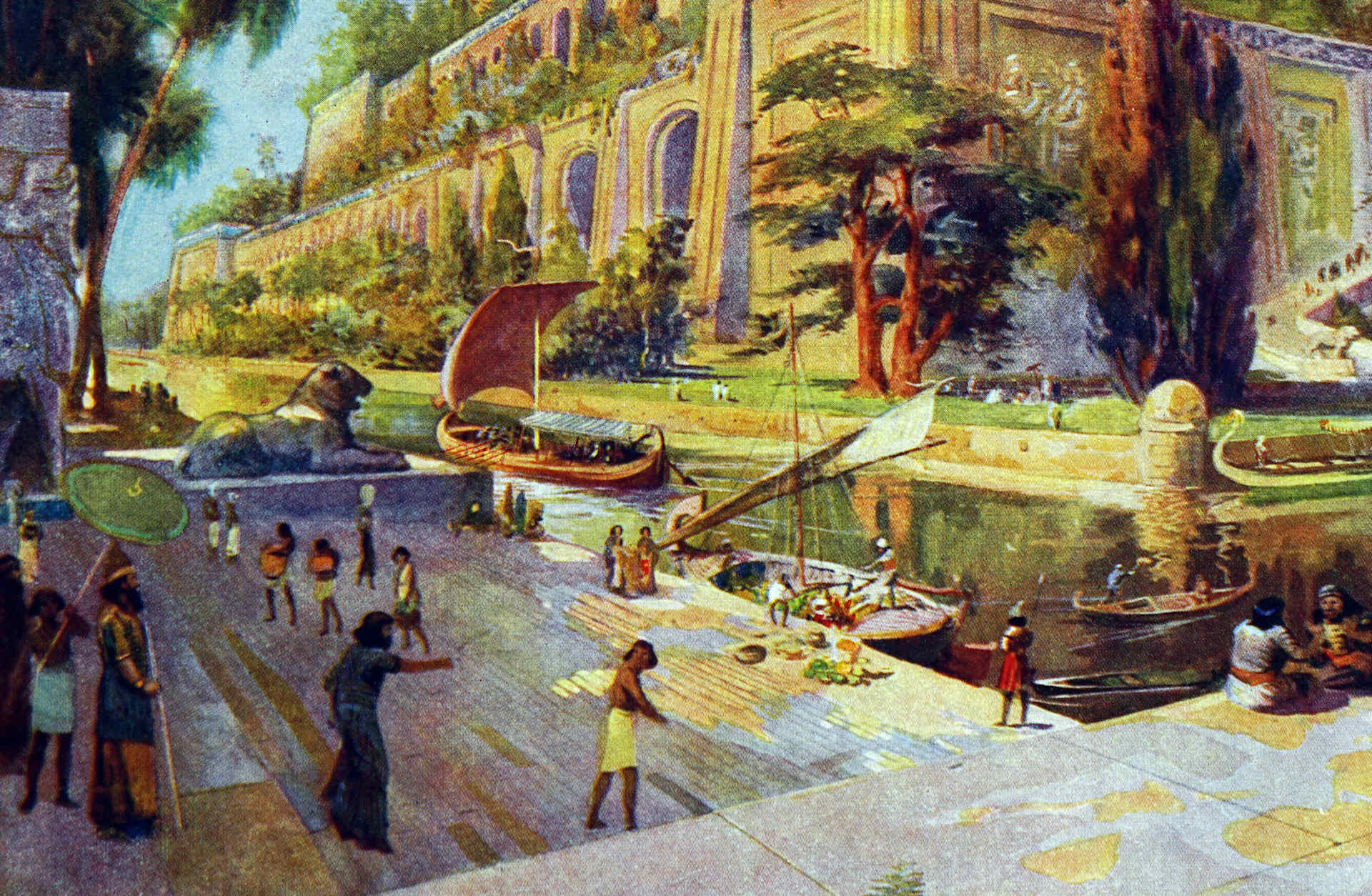 7 Wonders of the Ancient World: The Hanging Gardens of Babylon