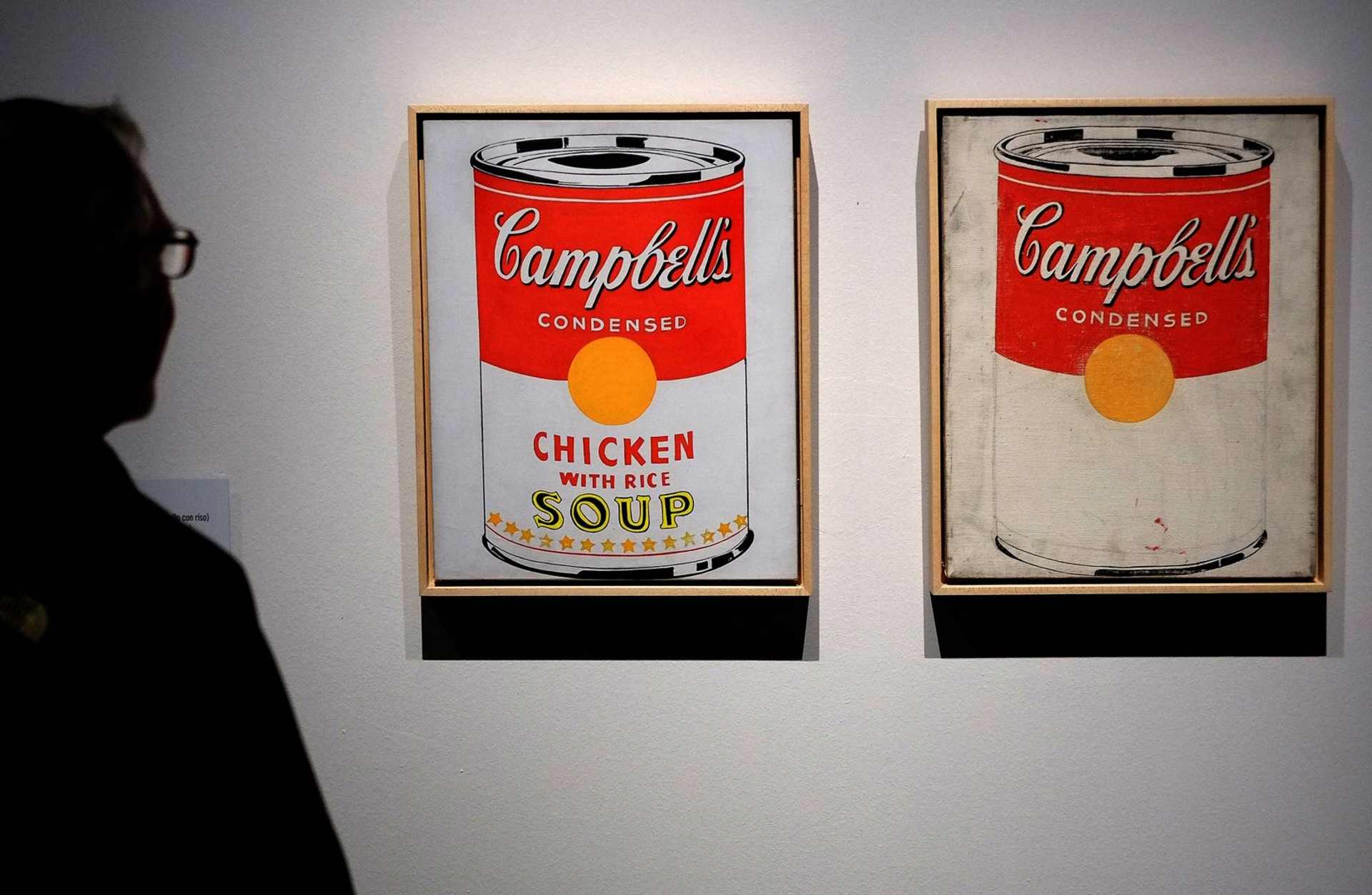 Andy Warhol's Campbell's Soup cans