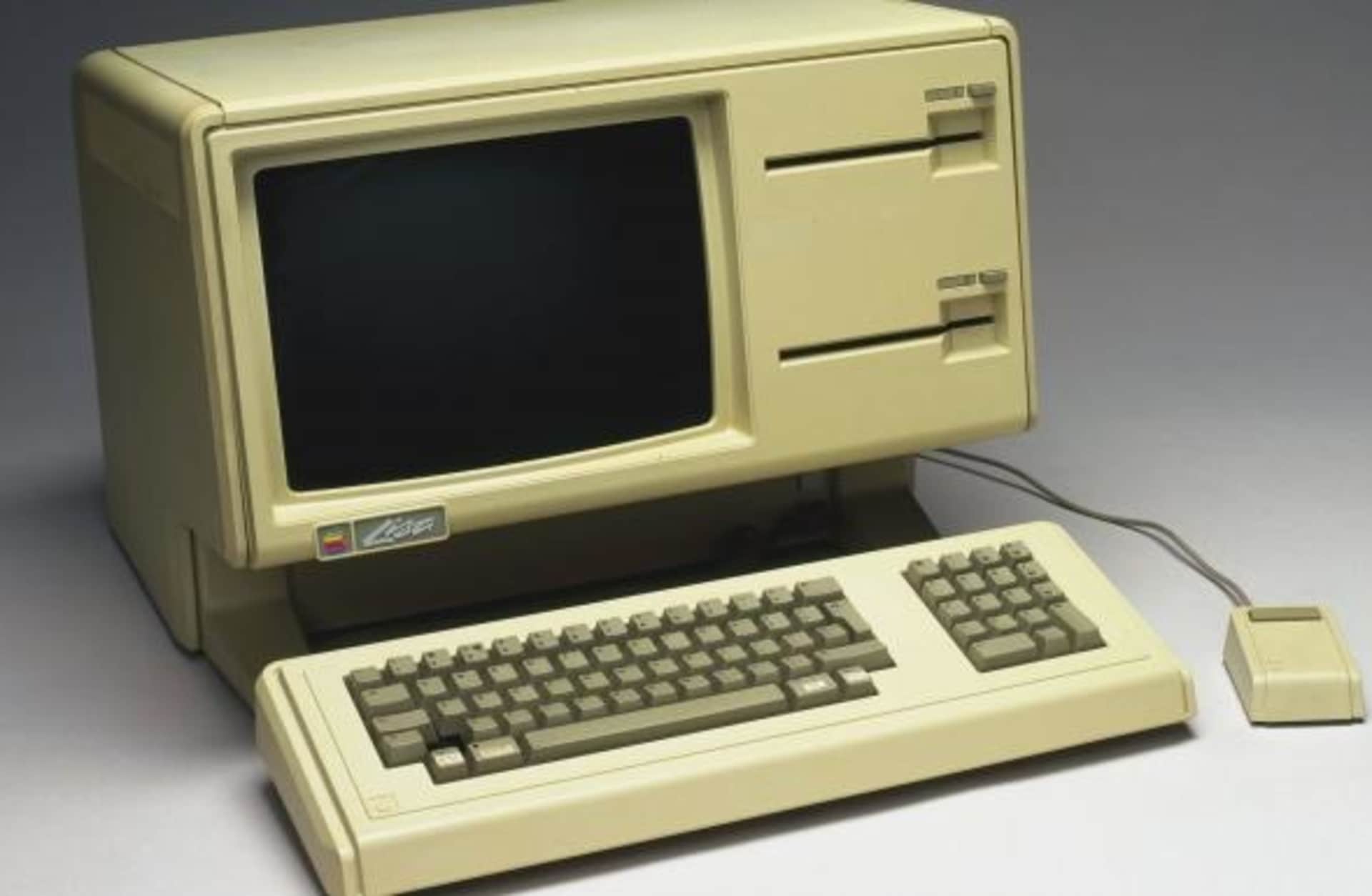 Apple's Lisa was the first computer to use a Graphical User Interface (GUI). Incorporating the powerful Motorola 68000 processor, and a mouse and pull-down menus, Lisa was intended by Apple's founder, Steve Jobs, to set the technological standard and become the market leader in personal computers.  (Credit: SSPL/Getty Images)