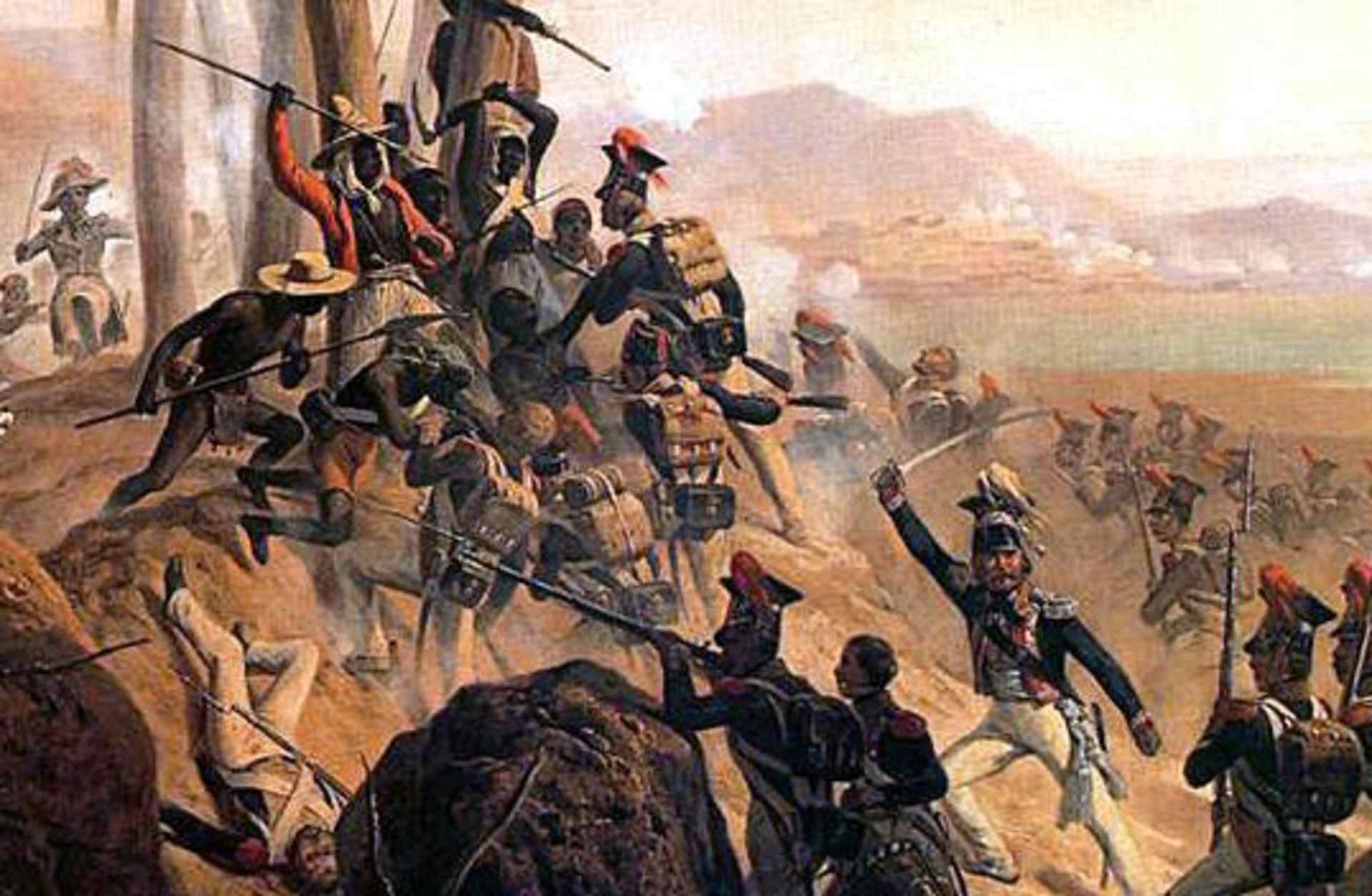 The Battle of Santo Domingo.