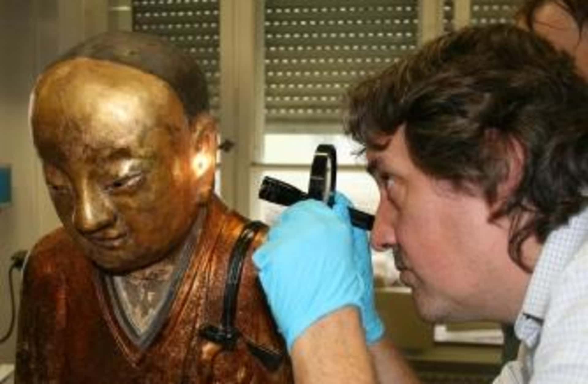 buddhist mummy scan