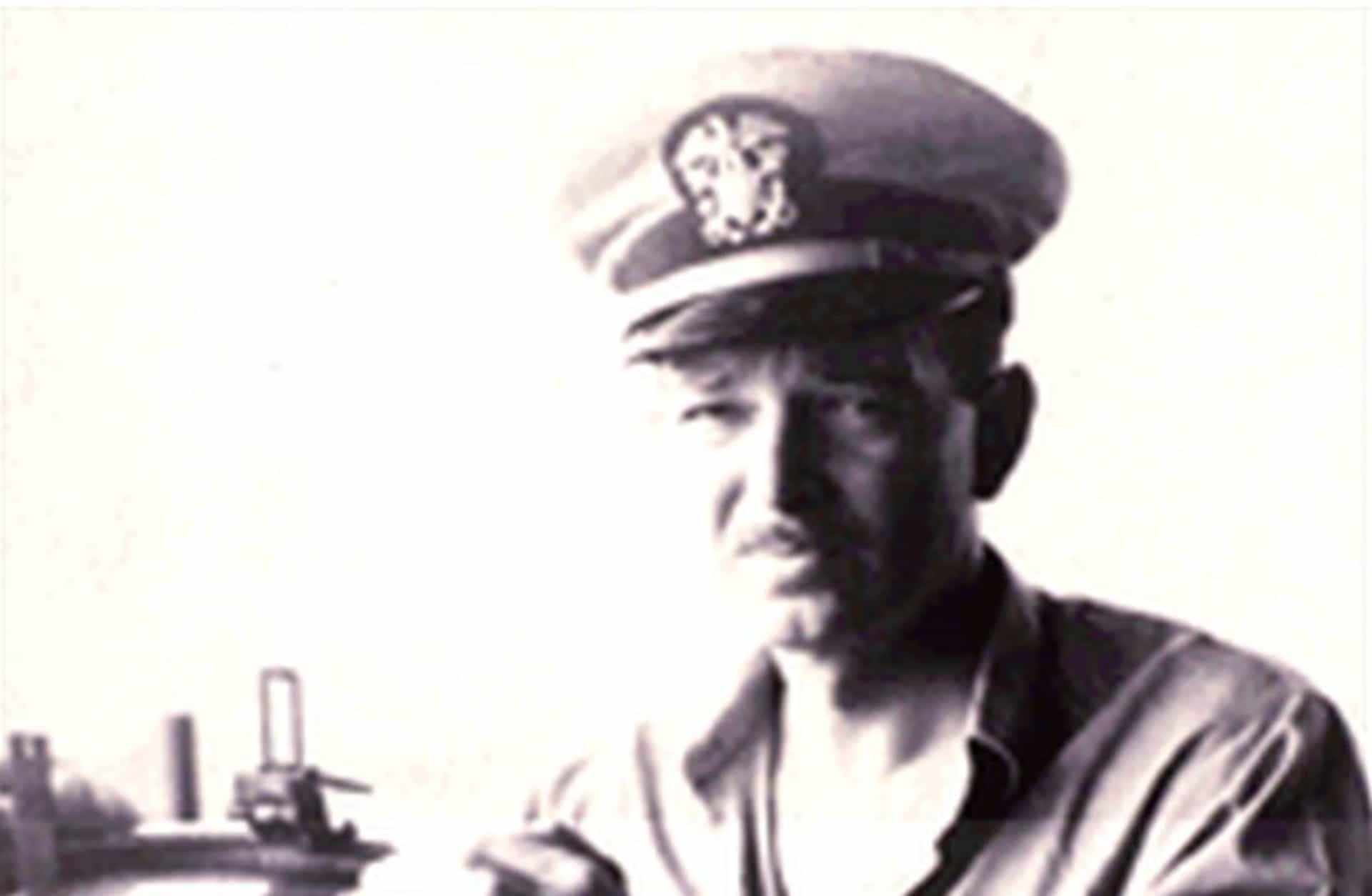 Captain Harry Hess, US Navy, circa 1945.
